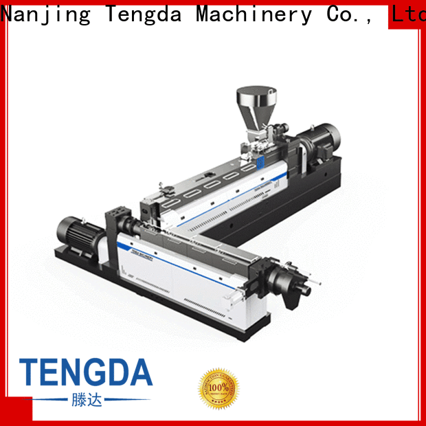 TENGDA screw extruder factory for plastic