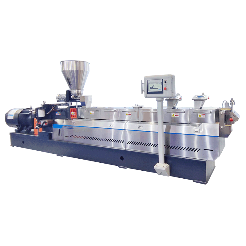 Plastic twin screw extruder machine for PVC PP PE