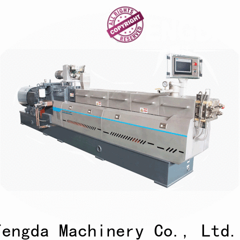 TENGDA Top pvc extrusion line for business for plastic
