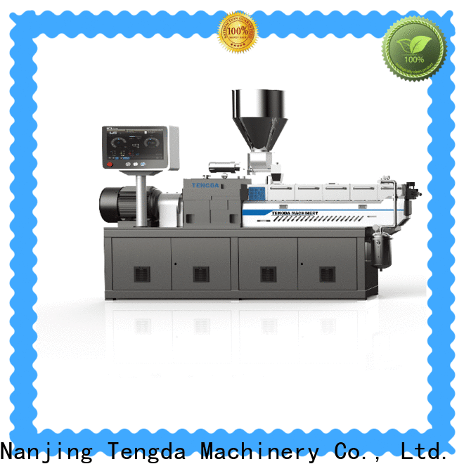 TENGDA lab twin screw extruder manufacturers for plastic