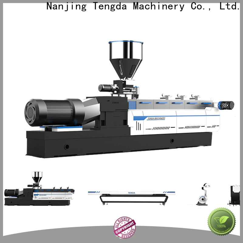 TENGDA Latest silicone extruder machine supply for PVC pipe