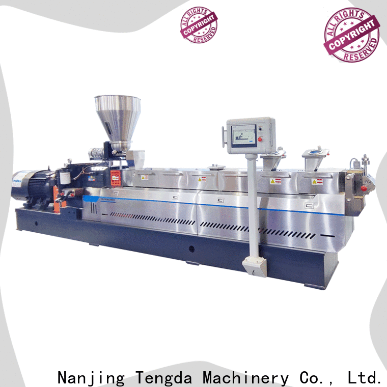 TENGDA New twin screw compounding extruder manufacturers for plastic