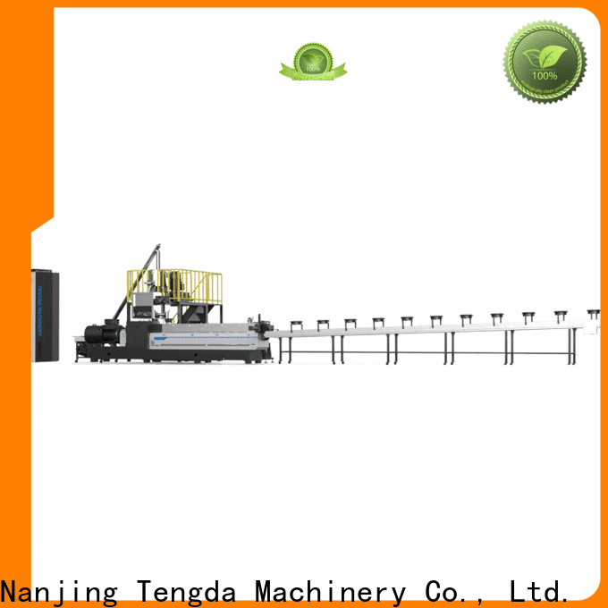 TENGDA Best twin screw extruder for food supply for plastic