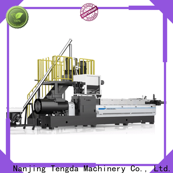 TENGDA High-quality twin screw plastic extruder for business for plastic