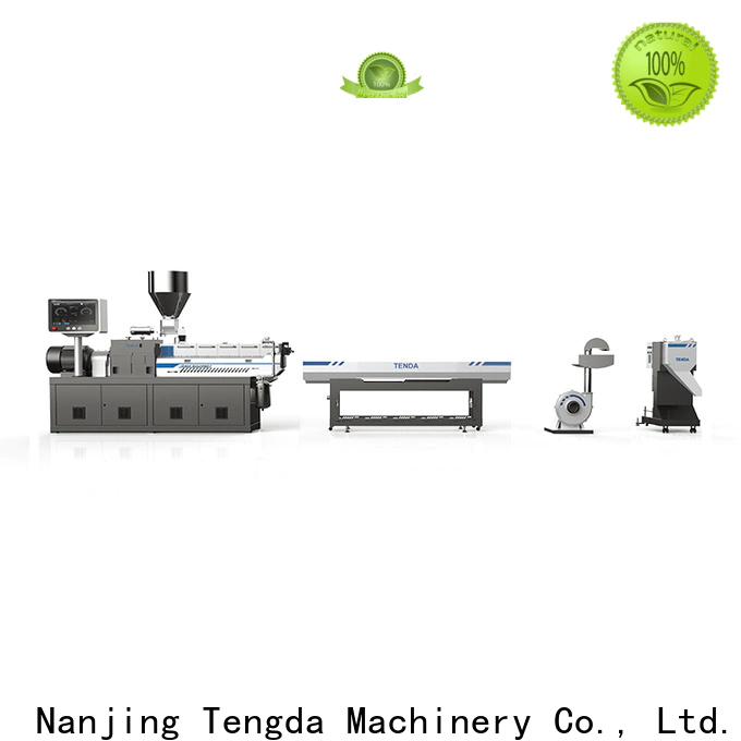TENGDA lab scale extruder company for PVC pipe