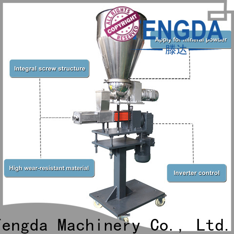 TENGDA Best pelletizer machine manufacturers for business for food