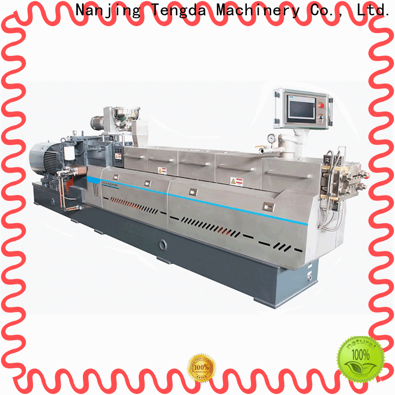 TENGDA small plastic extruder factory for plastic