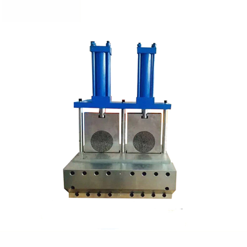 hydraulic quick screen changer extruder