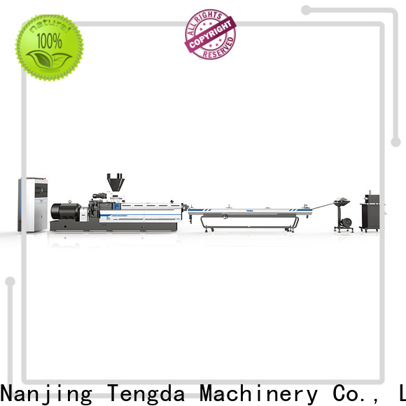 TENGDA Wholesale masterbatch extruder production line supply for plastic
