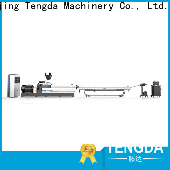 TENGDA Best masterbatch extruder production line factory for PVC pipe