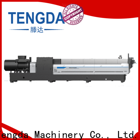 TENGDA Best plastic recycling extruder machine for business for plastic