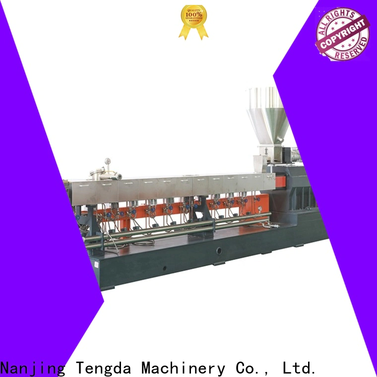 TENGDA plastic recycling extruder machine suppliers for sale