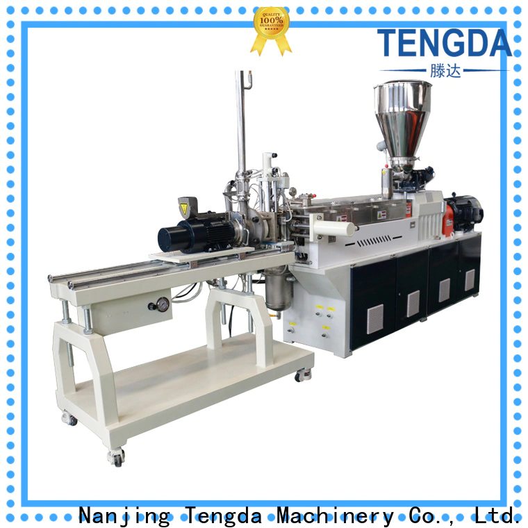 TENGDA High-quality plastic single screw extruder company for sale