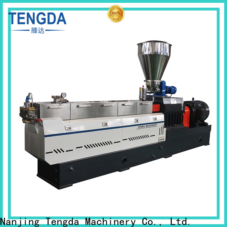 TENGDA scale engineering plastics extruder factory for clay