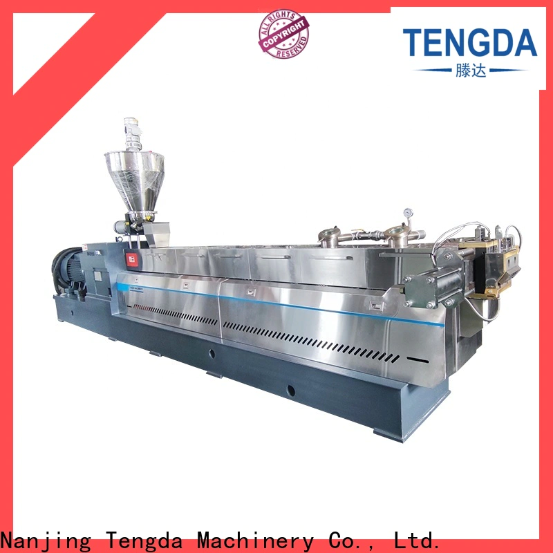 TENGDA Custom masterbatch extruder production line for sale for PVC pipe