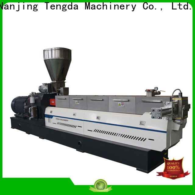TENGDA thermoplastics extruder production line manufacturers for clay
