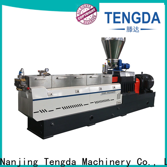 TENGDA Production Scale Engineering Plastics Extruder manufacturers for clay