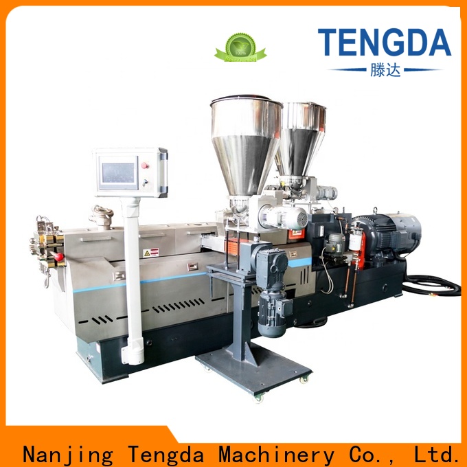 TENGDA High-quality twin screw compounding extruder factory for plastic