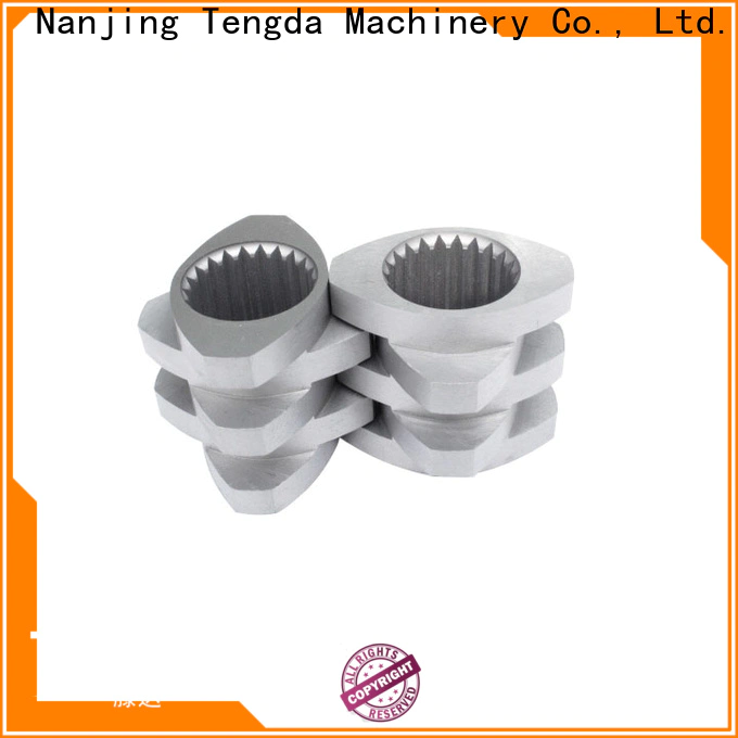 Top twin screw extruder screw elements manufacturers for plastic