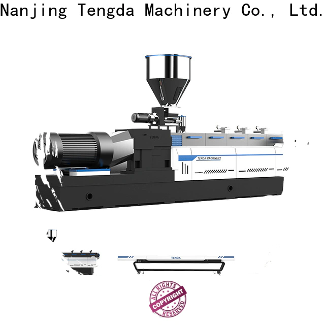 TENGDA plastic single screw extruder supply for clay