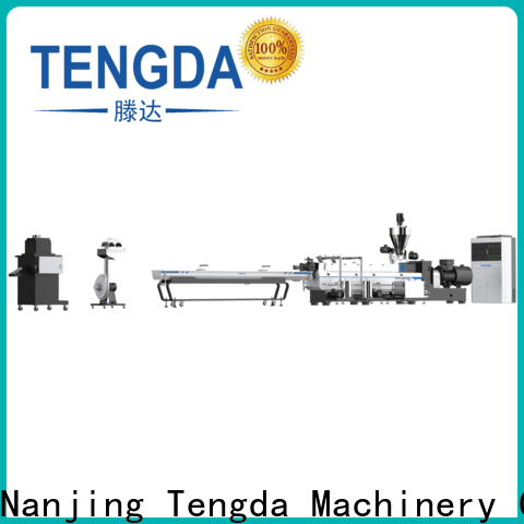 TENGDA single screw plastic extruder suppliers for plastic