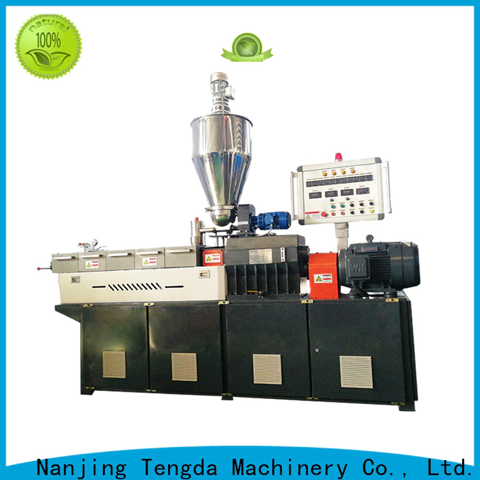 TENGDA color masterbatch extruder production line for business for plastic