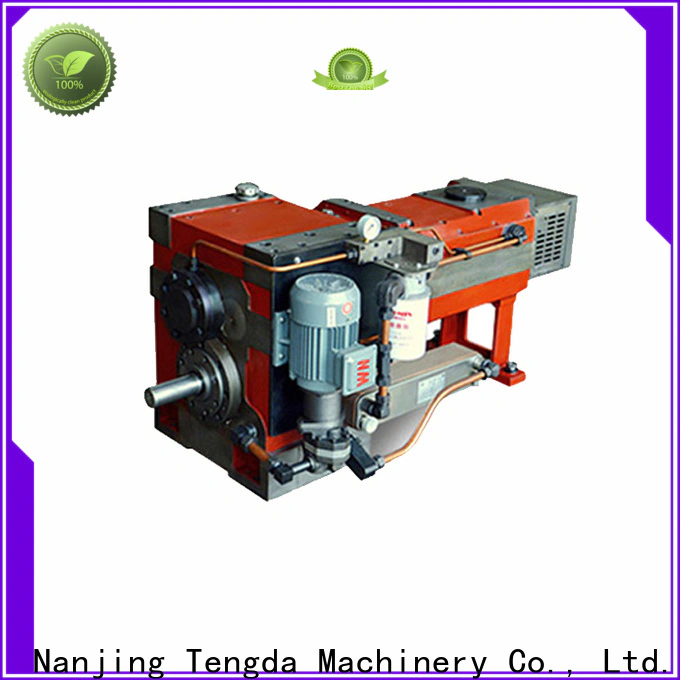 TENGDA High-quality extruder gearbox supply for plastic
