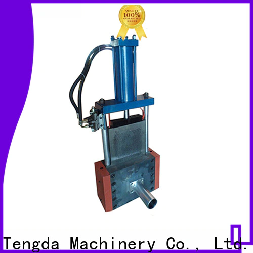 TENGDA manual screen changer extruder for sale for plastic