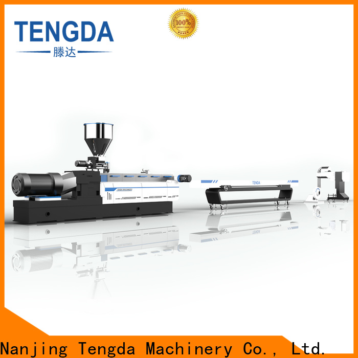 TENGDA New recycling extruder machine supply for plastic