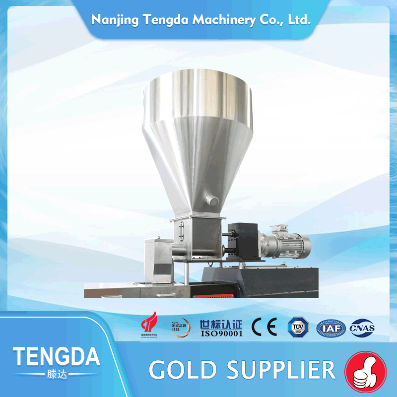 TENGDA Top twin screw extruder for food for business for PVC pipe-2