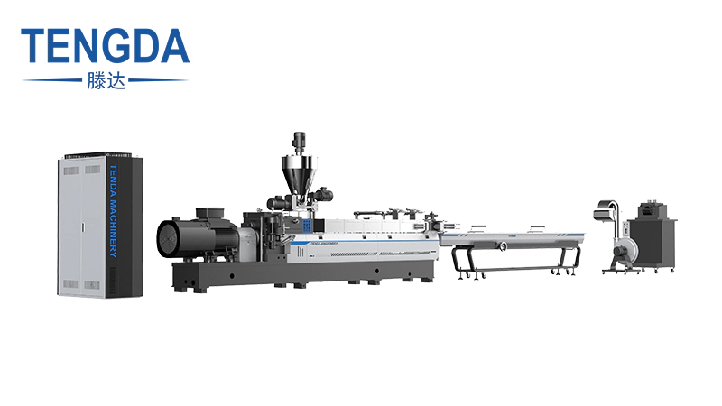 Two Screw Extruder Machine for Water-cooling Strand Pelletizing System