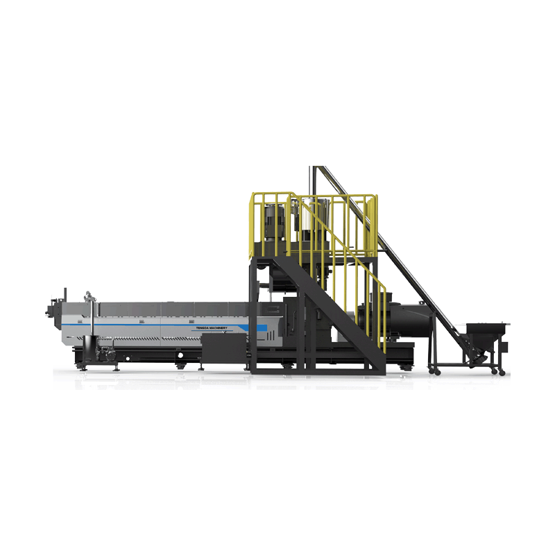 TENGDA New dual screw extruder company for PVC pipe-1