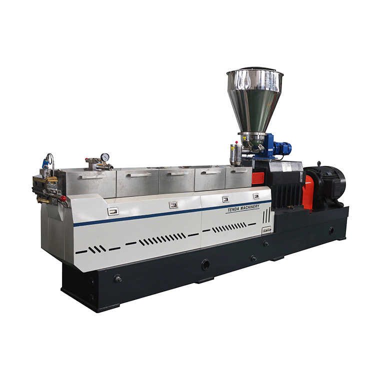 high-quality low energy twin screw extrudng pelletizing machine for plastic recycle products