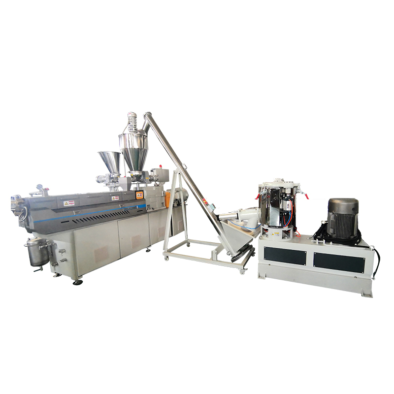 Parallel co- rotating compounder small twin screw plastic extruder machine recycling for TPE