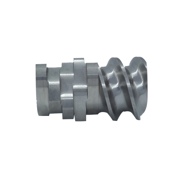 co-rotating twin screw elements for plastic extrusion production line