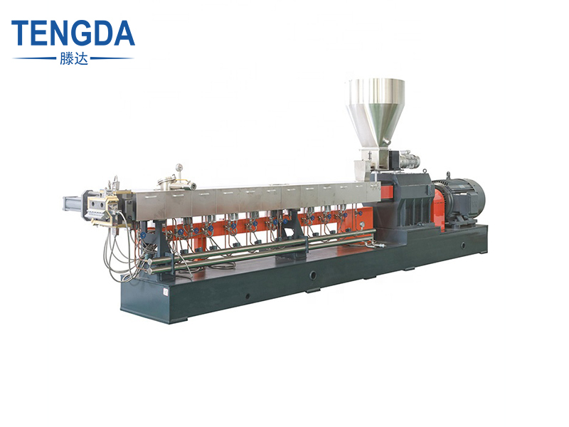 pet film recycled pellets recycling extruder twin screw extrusion machine