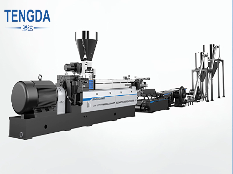 Twin screw extruder water-ring die-face pelletzing system has higher torque and efficiency